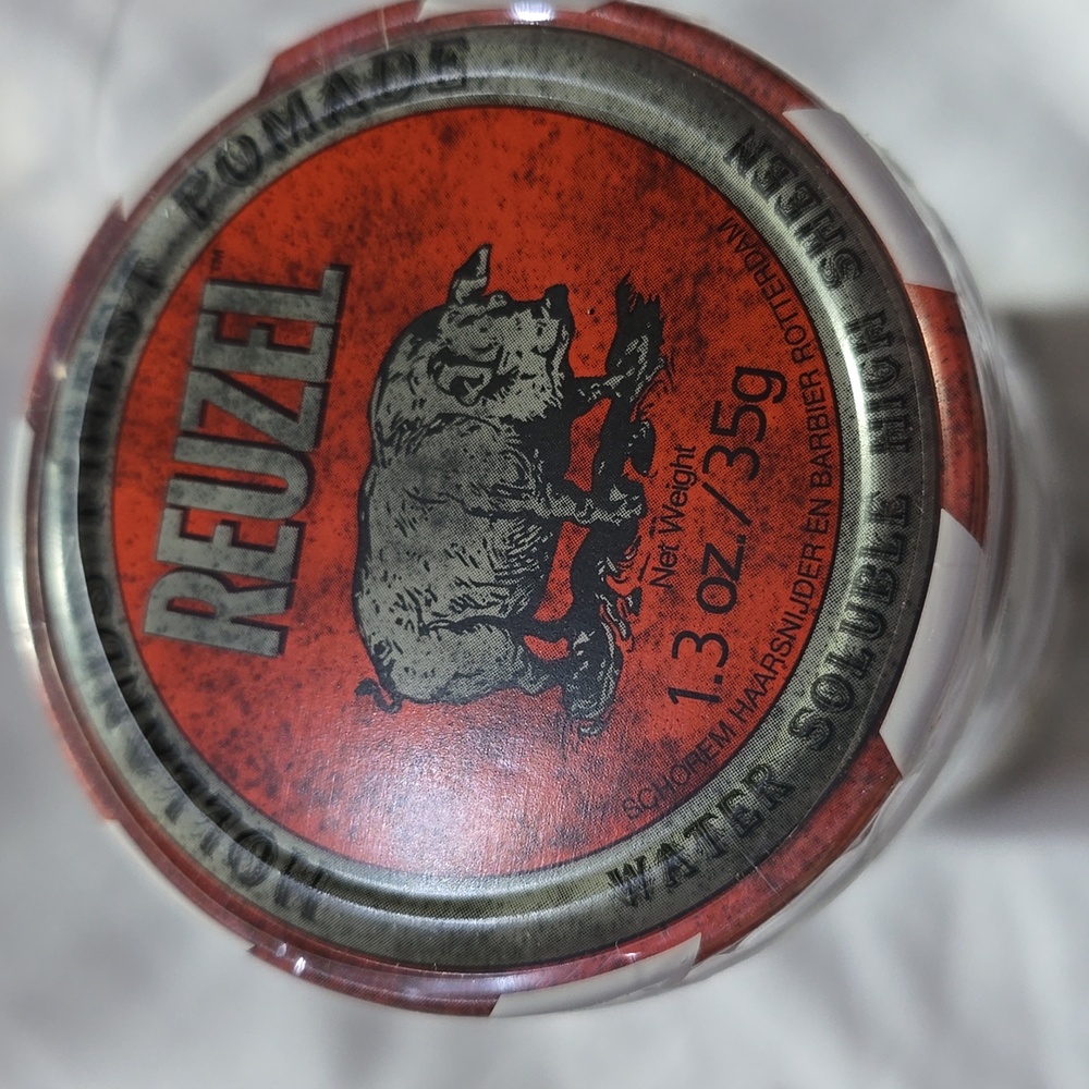 Reuzel 6 pack Hair Pomade ~ 1.3 oz each ~ red, green, pink, blue, fiber**